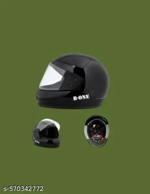 TIGER ONE FULL FACE HELMET with Strap for Men & Women Bike & Scooty Riding Motorbike Helmet