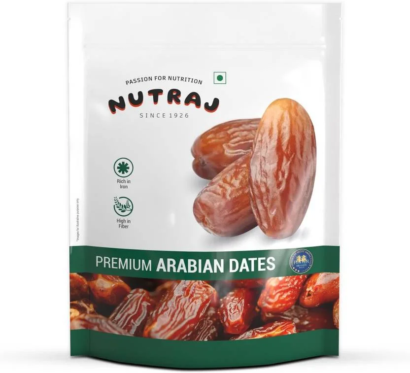 Nutraj Arabian Premium Dates (Khajur)  (1 x 500 g)